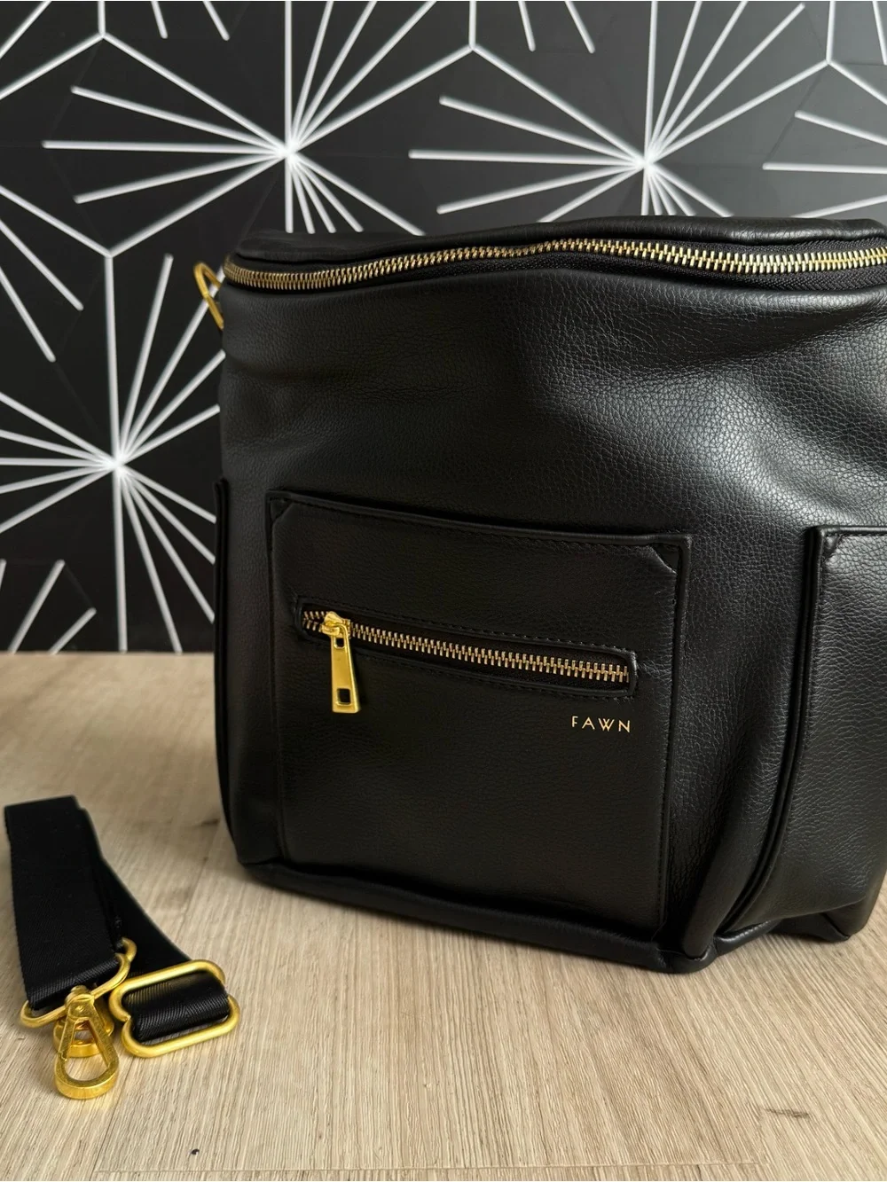 Fawn Design - The Mini Diaper Bag - Black